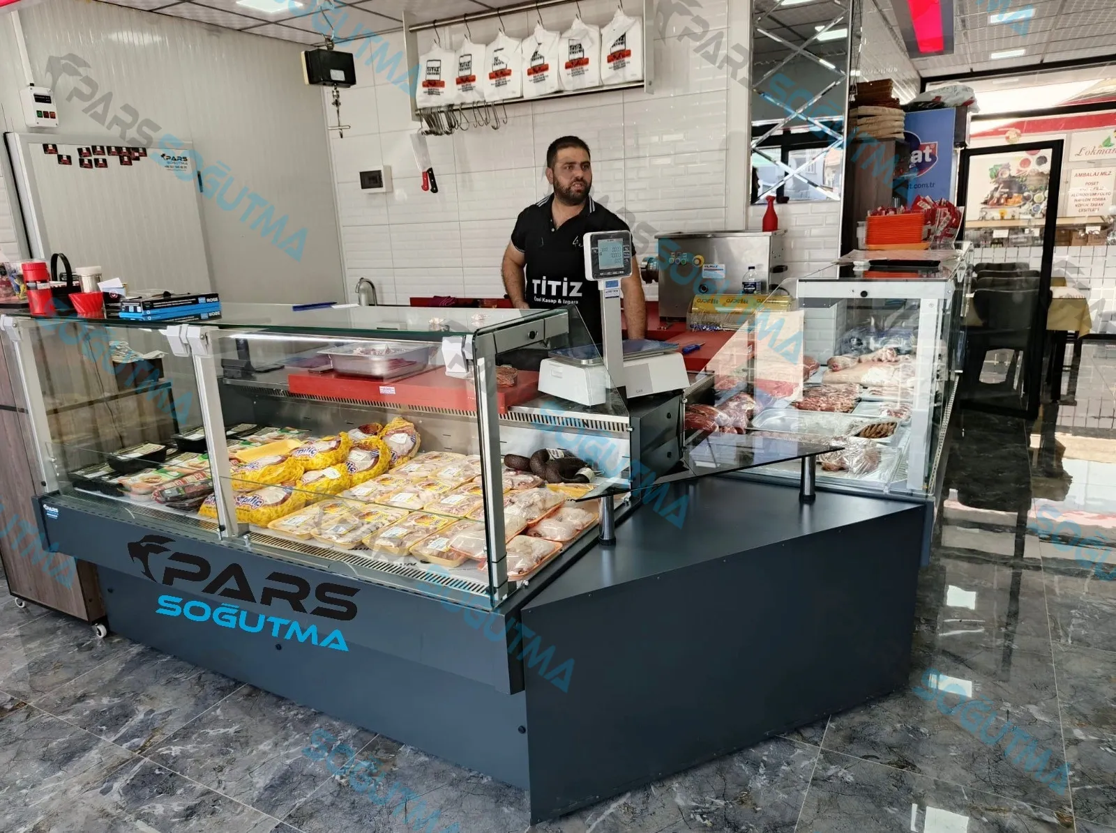 Reyon Dolabı Dik Camlı ürün görseli 6 - Pars Soğutma